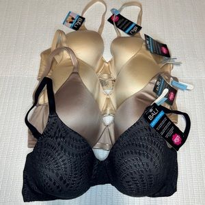 New! Bundle of 4 nwt Bali 36C Bras!